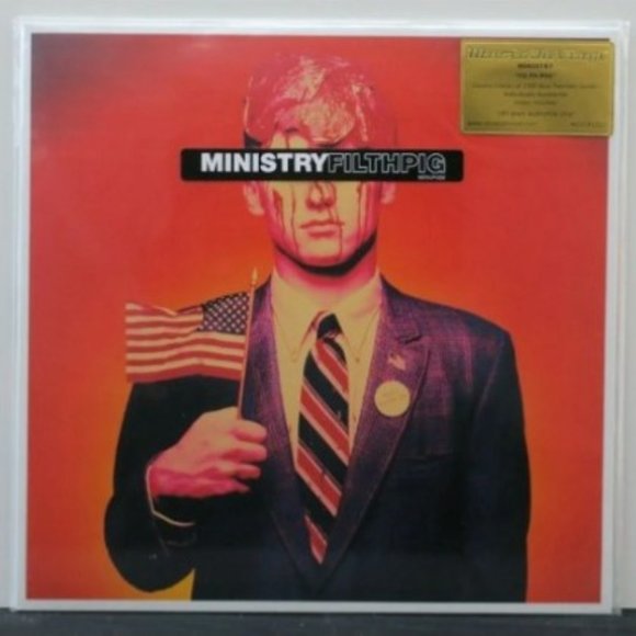 Ministry Filth Pig LP ~ Ltd Ed 180g Color Vinyl ~ Numb/Ltd of 1,500 ~ Brand New! - Picture 2 of 2